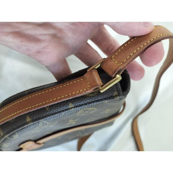 Louis Vuitton Chantilly PM Monogram Canvas Crossbody Shoulder Bag Authentic - Picture 9 of 11